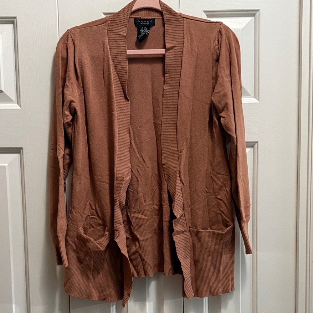 Grace Warm Brown Knitwear